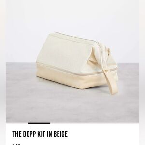 BEIS The Dopp Kit Beige